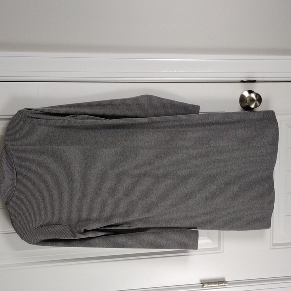 H&M Gray Ribbed Turtleneck Dress Size Small - Picture 2 of 6
